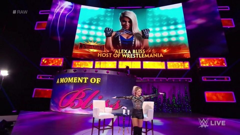 Alexa Bliss Confirmed As WrestleMania 35 Host
