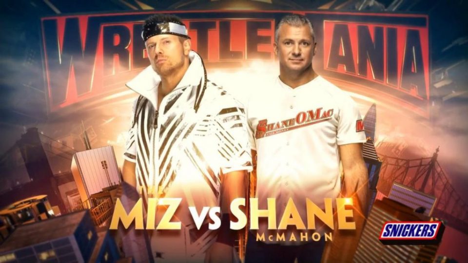 Shane McMahon vs. The Miz Confirmed For WrestleMania 35