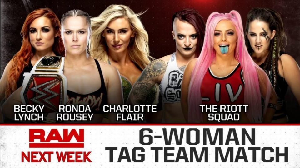 Two Major Matches Announced For Next Week’s Raw