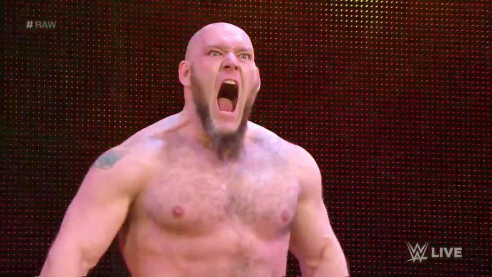 Lars Sullivan Attacks Kurt Angle In WWE Debut