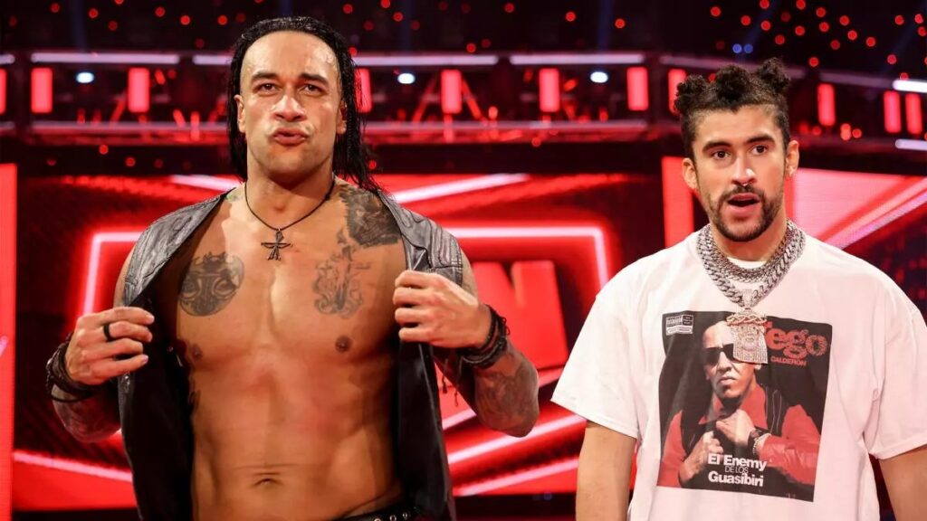Damien Priest and Bad Bunny WWE