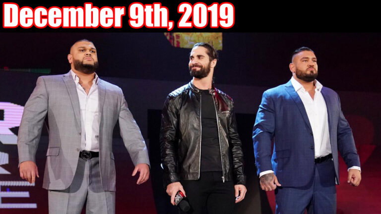 RAW Highlights – 12/09/19