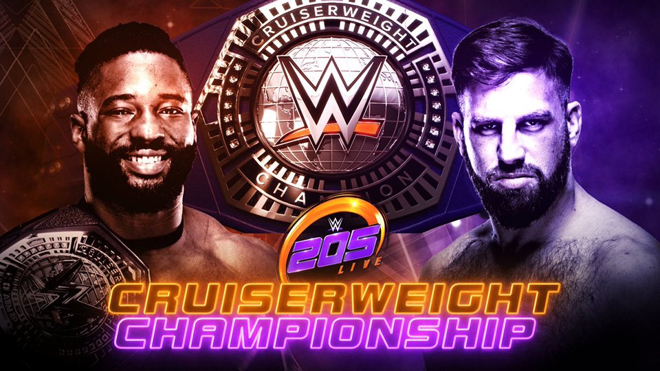 205 Live Cruiserweight Championship match announced for this week