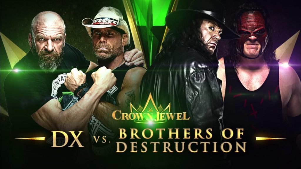 DX vs. Brothers Of Destruction confirmed for Crown Jewel
