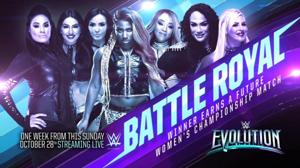 Battle Royal Announced For Evolution, Former Star Returning