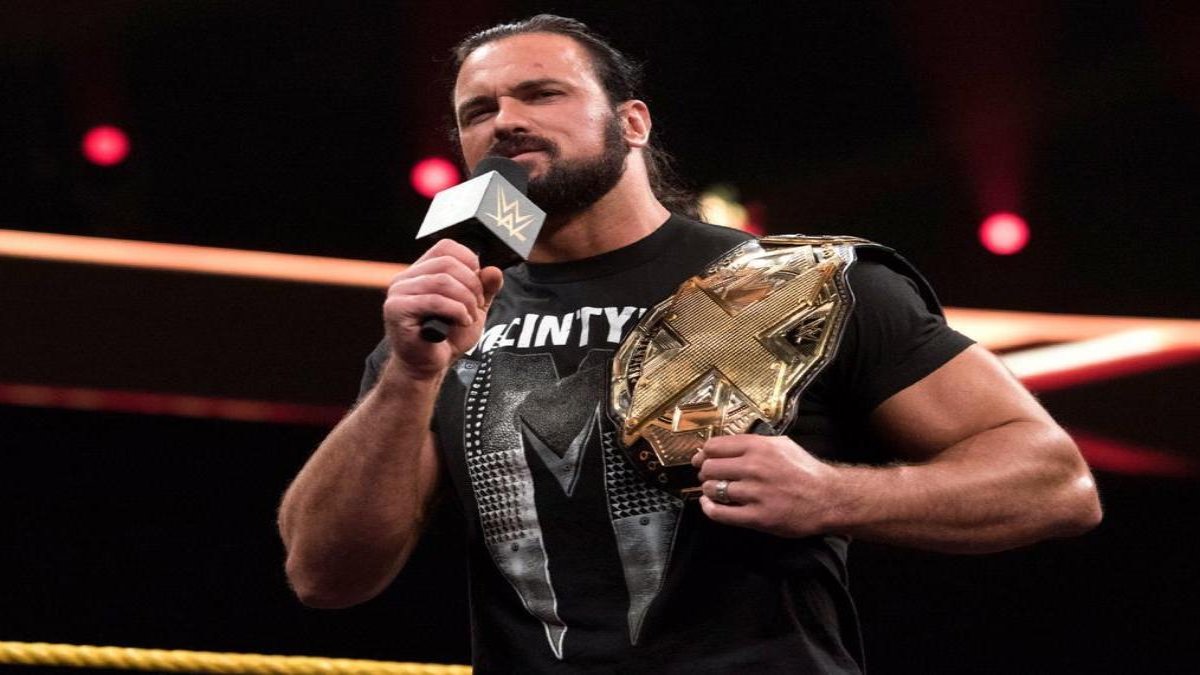 Shocking Reason WWE Took NXT Championship Off Drew McIntyre Revealed