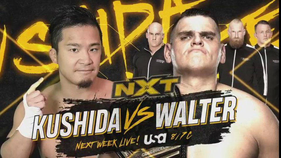 WWE Books Two Big Matches For Next Week’s NXT