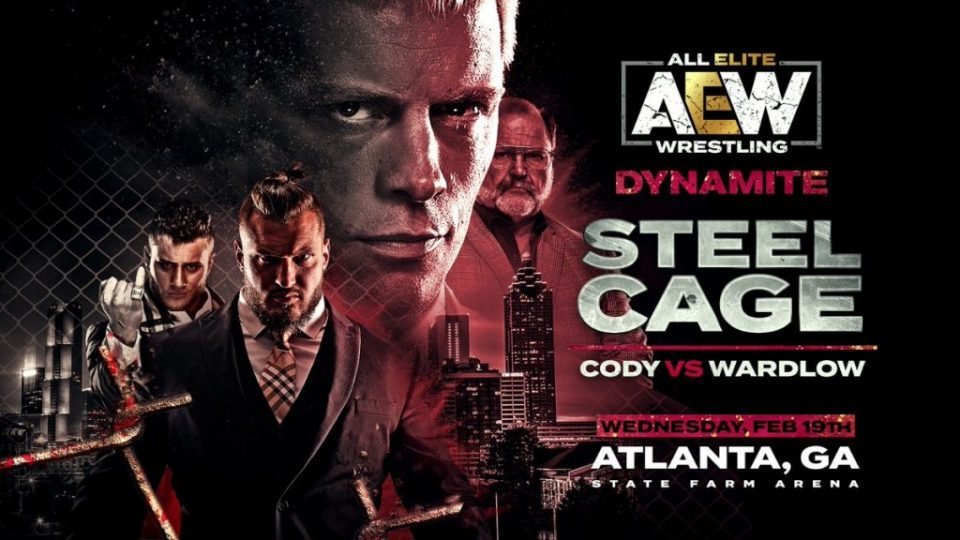 Cody Vs. Wardlow AEW Steel Cage Match Date Announced