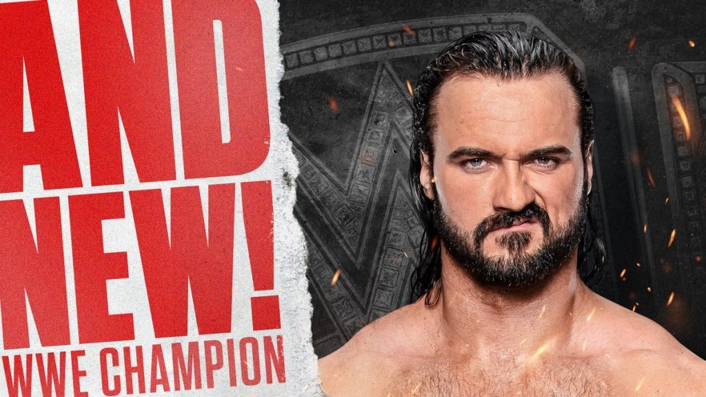 Drew McIntyre Is The New WWE Champion