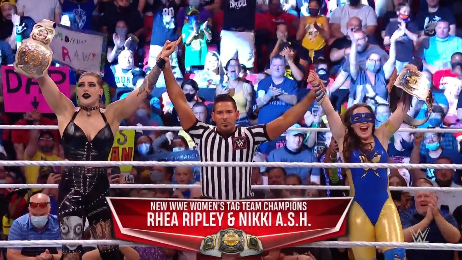 Rhea Ripley & Nikki A.S.H Win Women’s Tag Team Championship