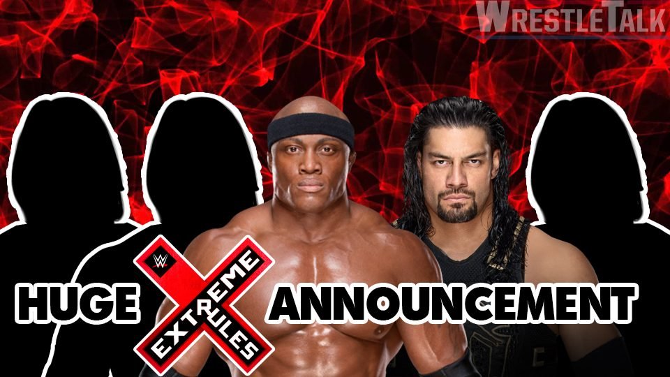HUGE Match Announced For Extreme Rules 2018