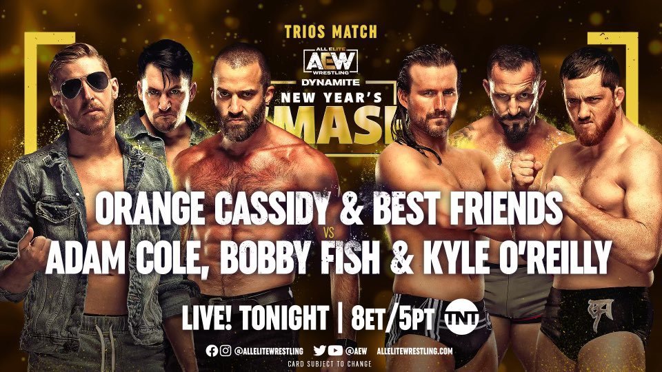 LIVE RESULTS – AEW Dynamite – December 29, 2021