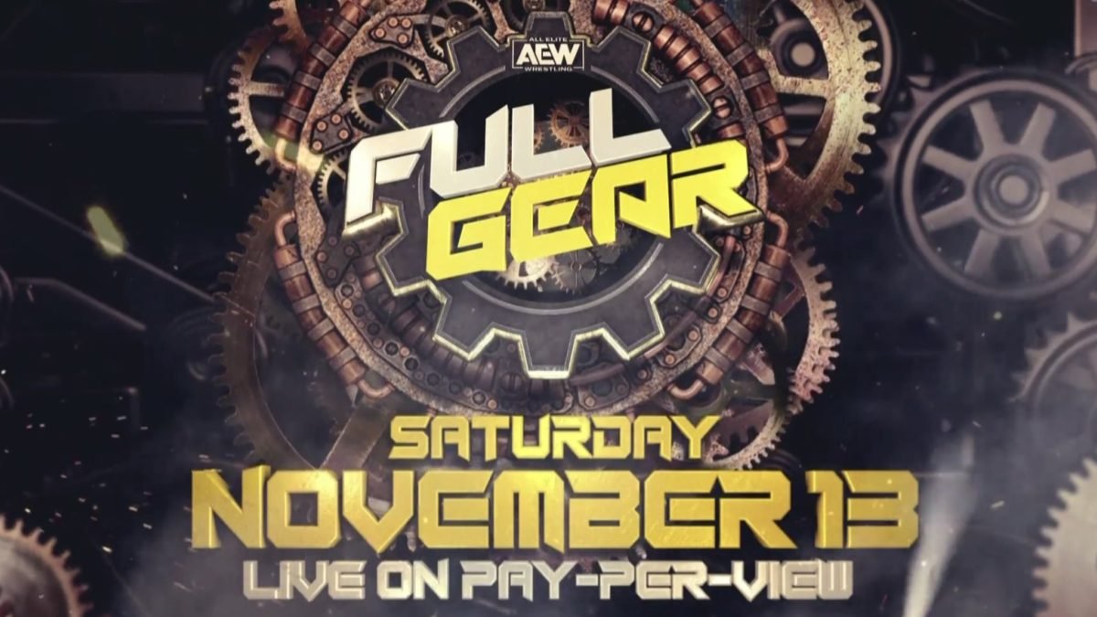 First Look At AEW Full Gear 2021 Stage Set