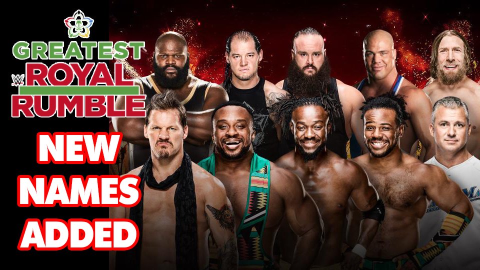 WWE Announces New Names For Greatest Royal Rumble Match