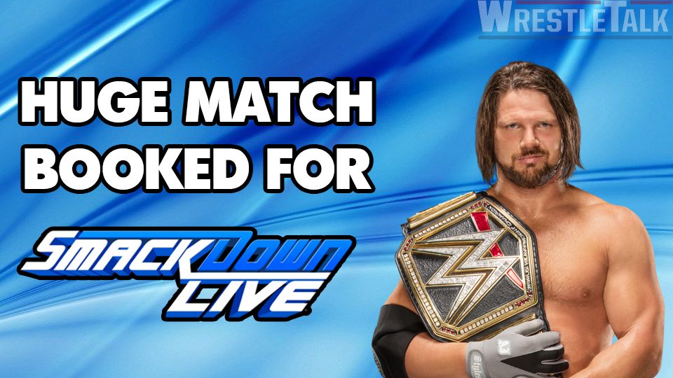 HUGE Match Set For SmackDown Live Tonight