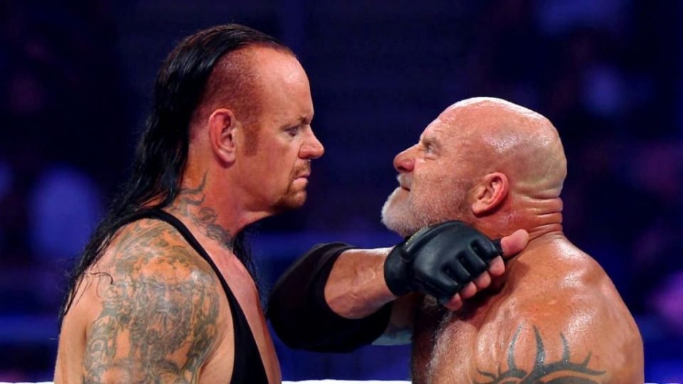 Goldberg Collapsed After WWE Super ShowDown Match With The Undertaker (VIDEO)