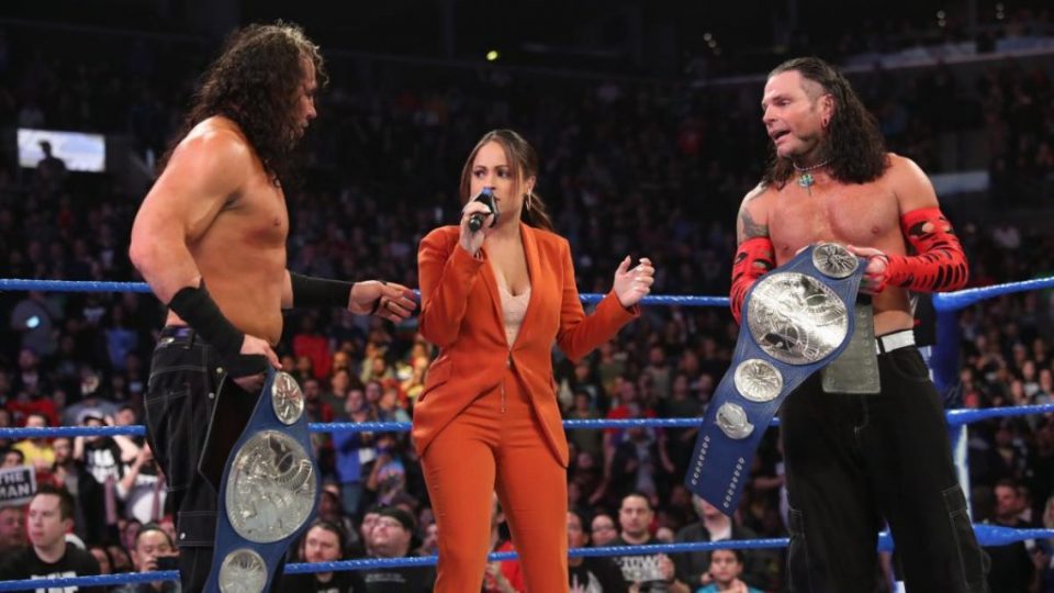 The Hardy Boyz Forced To Vacate Smackdown Tag Team Championships