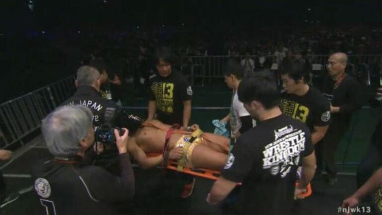 Kota Ibushi Injured At Wrestle Kingdom 13