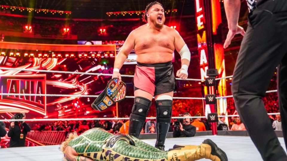 Reason For Short Samoa Joe vs Rey Mysterio WrestleMania Match Revealed