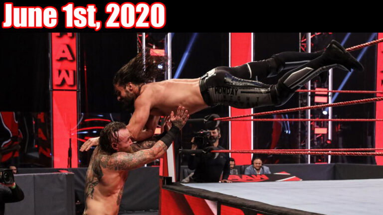 WWE RAW Highlights – 06/01/20