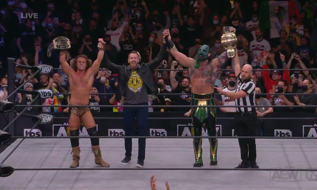 Jurassic Express Win AEW World Tag Team Championship