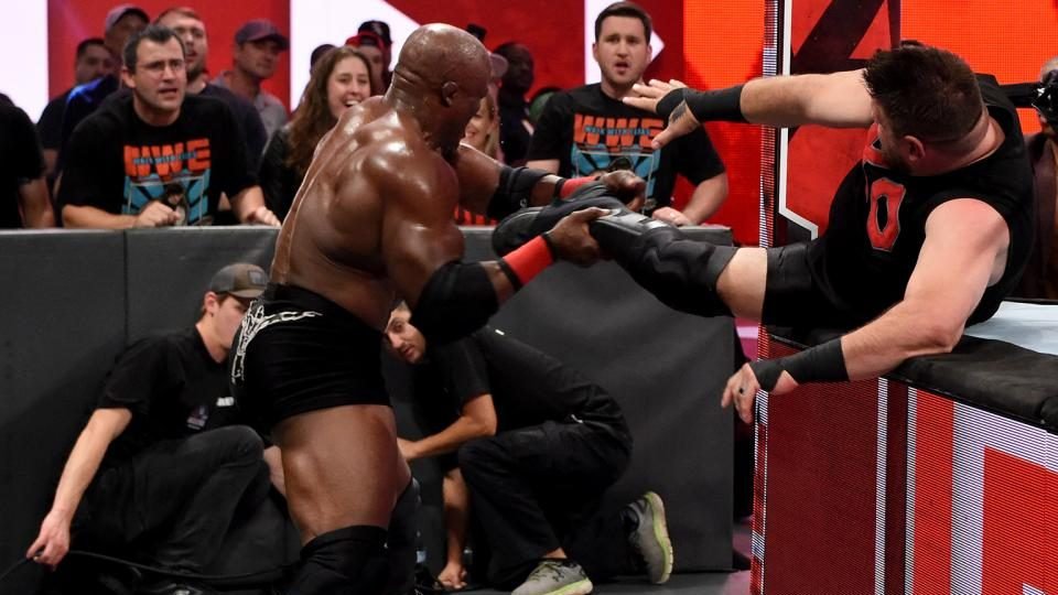 WWE claims Kevin Owens was injured in Lashley attack