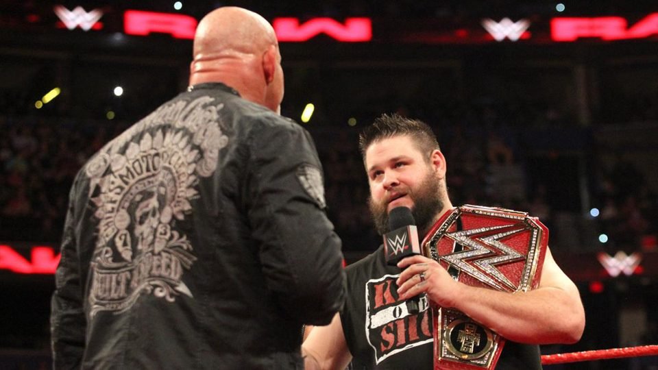 Kevin Owens Wants A Goldberg Rematch Under One Condition