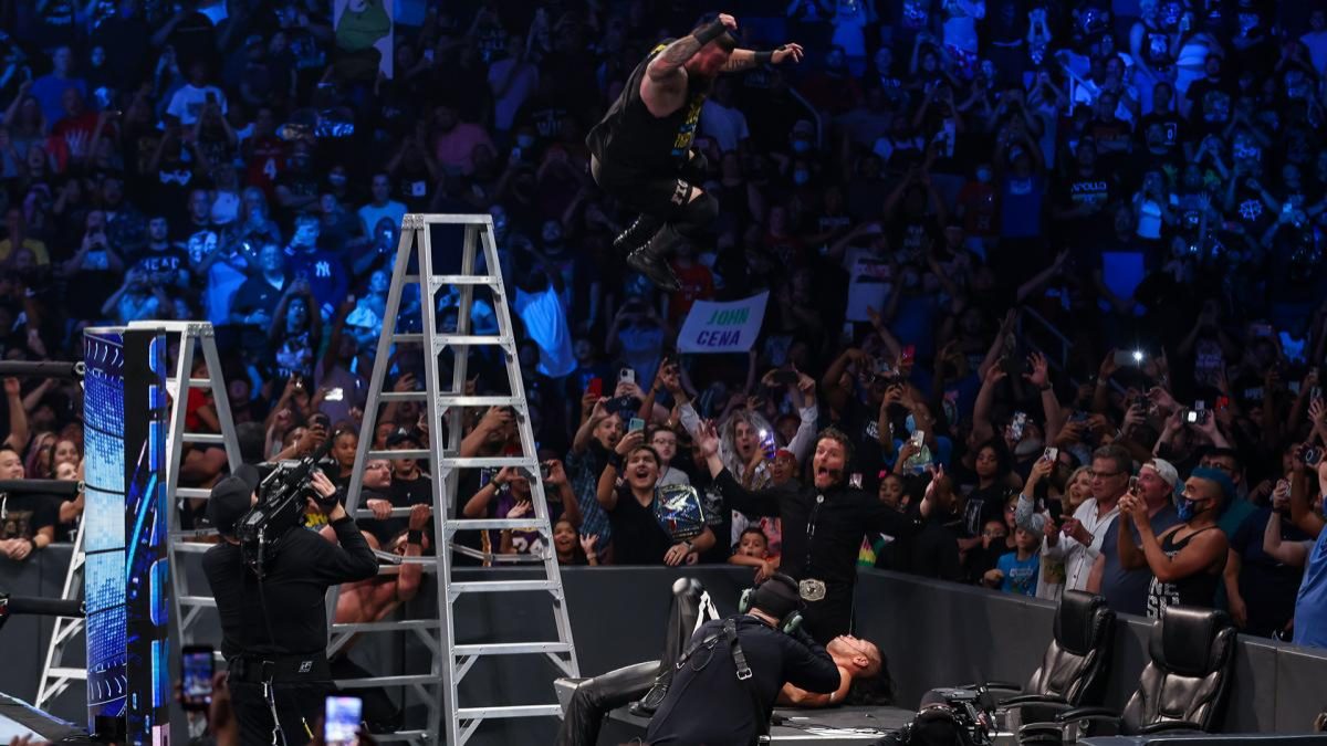 Kevin Owens Gives Update On Cameraman After SmackDown Ladder Dive