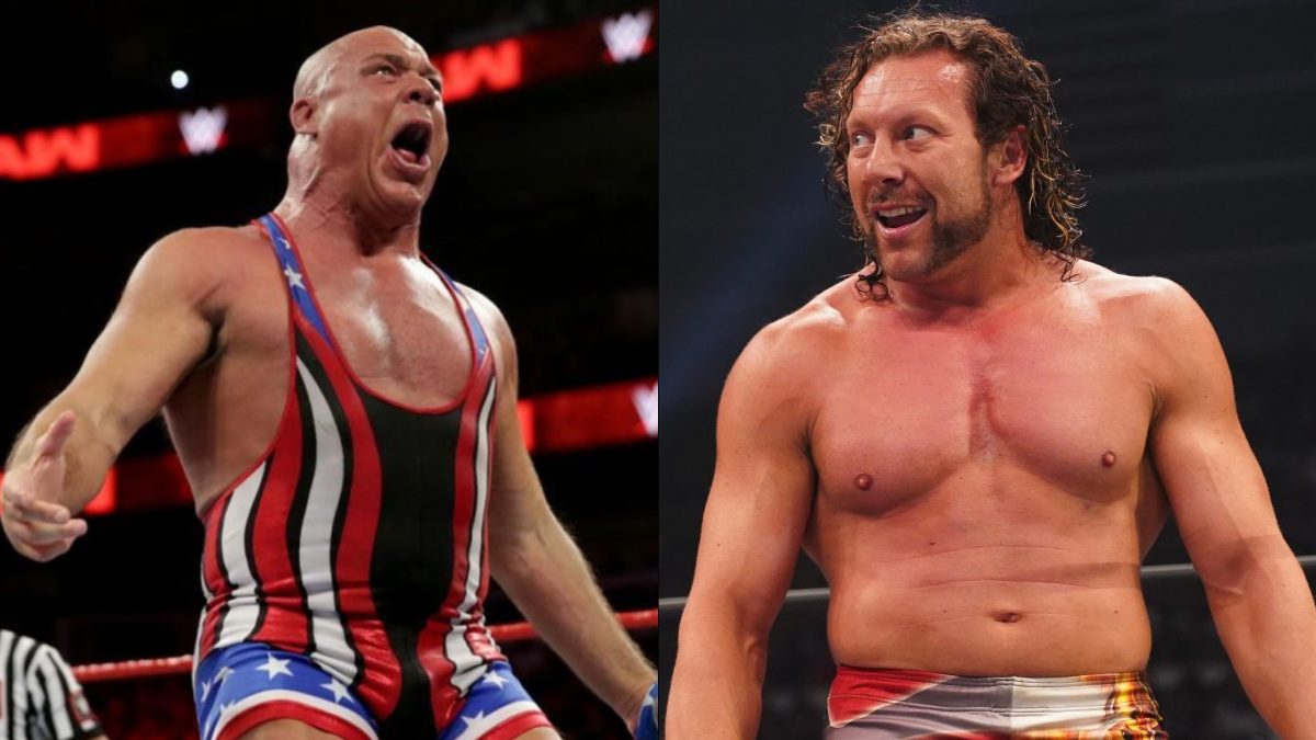 Kurt Angle Reacts To Kenny Omega Naming Him As A Dream Opponent -  WrestleTalk