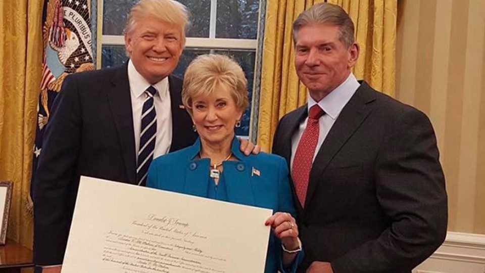 Linda McMahon Donates Huge Sum Of Money To President Trump’s 2020 Re-Election Campaign