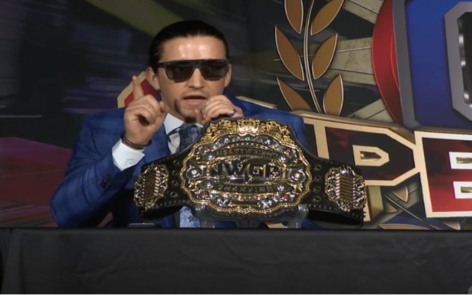 Jay White Reveals New IWGP Heavyweight Championship Ahead Of G1 Supercard