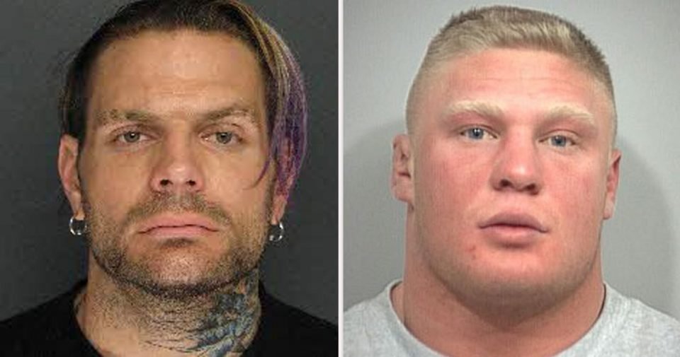 20 Wrestler Mugshots – And Why They Were Arrested
