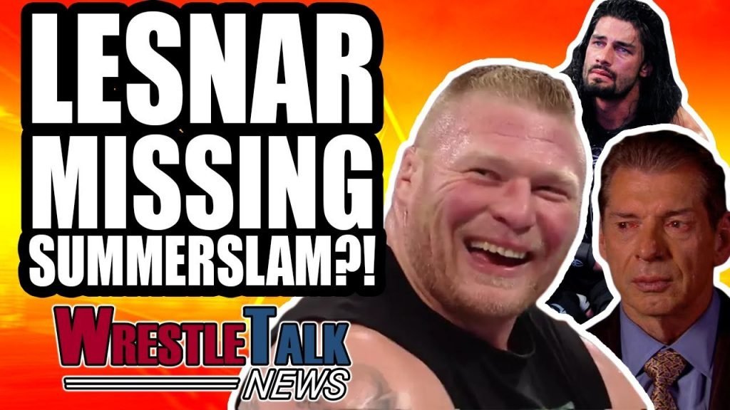 Enzo Amore REVEALS WWE HEAT! Brock Lesnar MISSING SummerSlam?! WrestleTalk News Video