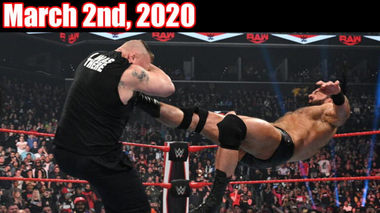 WWE RAW Highlights – 03/02/20
