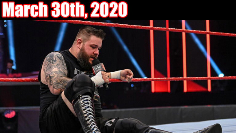 WWE RAW Highlights – 03/30/20