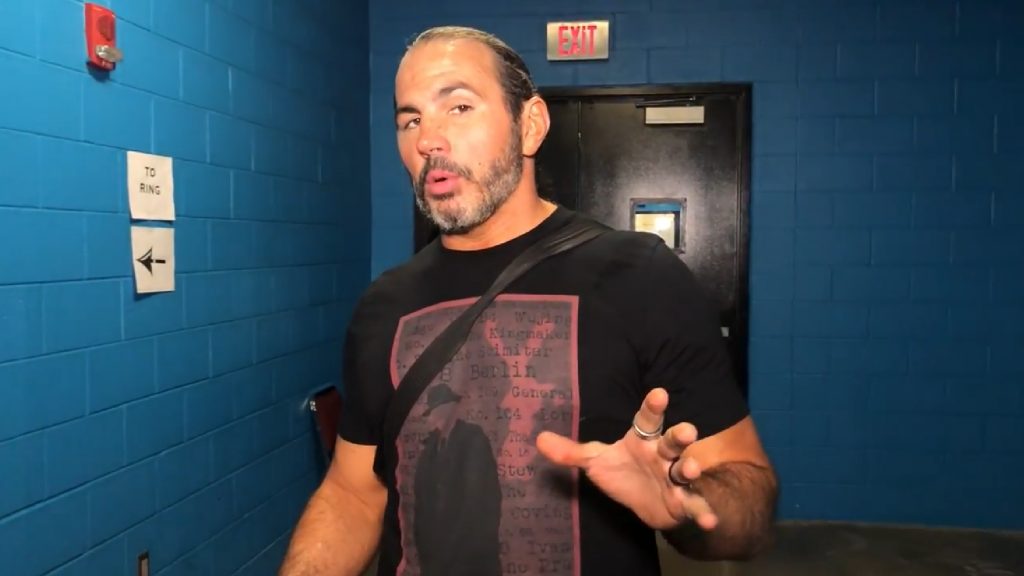 Has Matt Hardy just retired from wrestling?