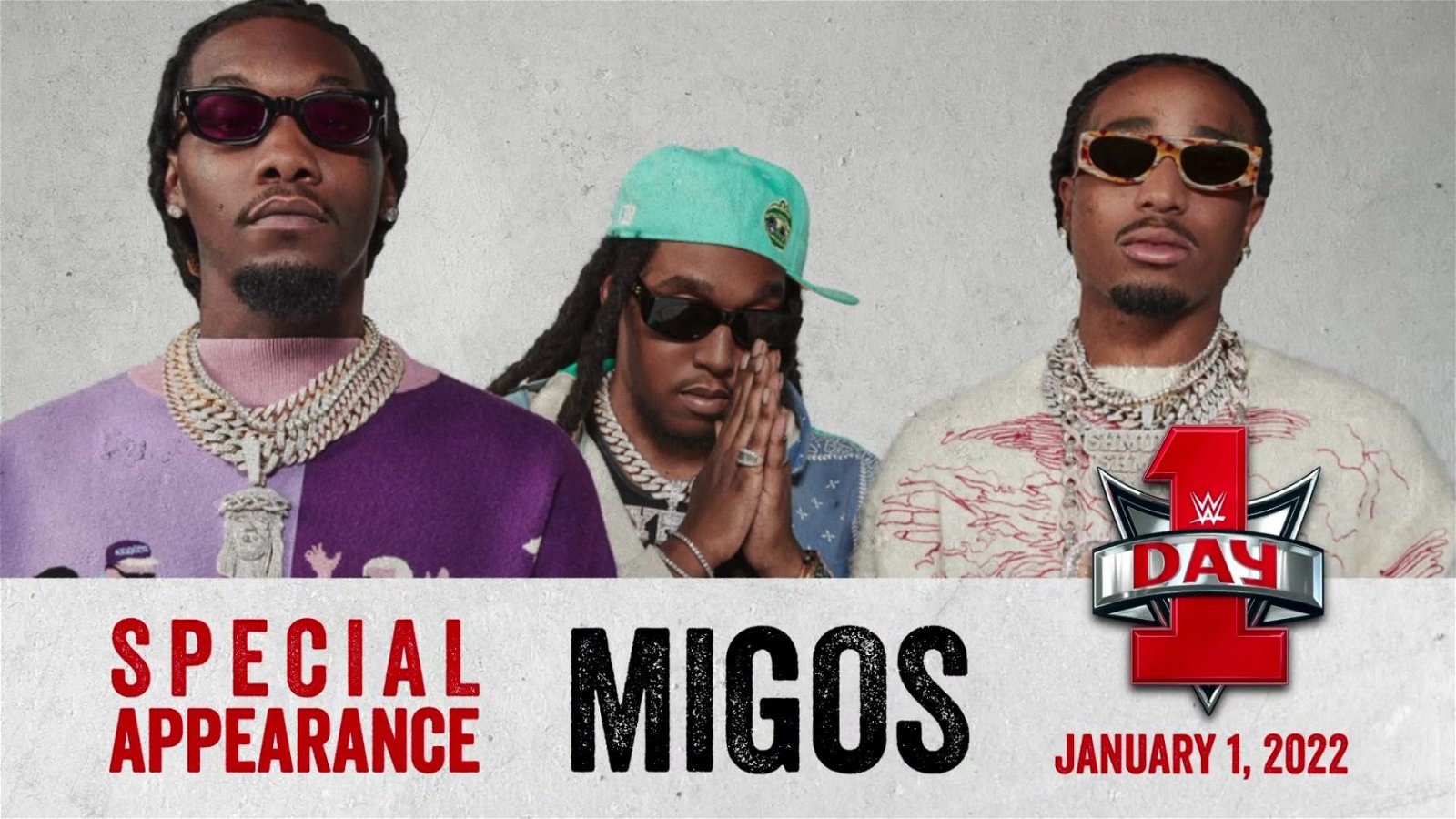 Migos To Make A Special Appearance At WWE Day 1
