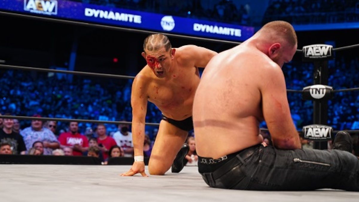 Minoru Suzuki Required 7 Stitches After AEW Dynamite