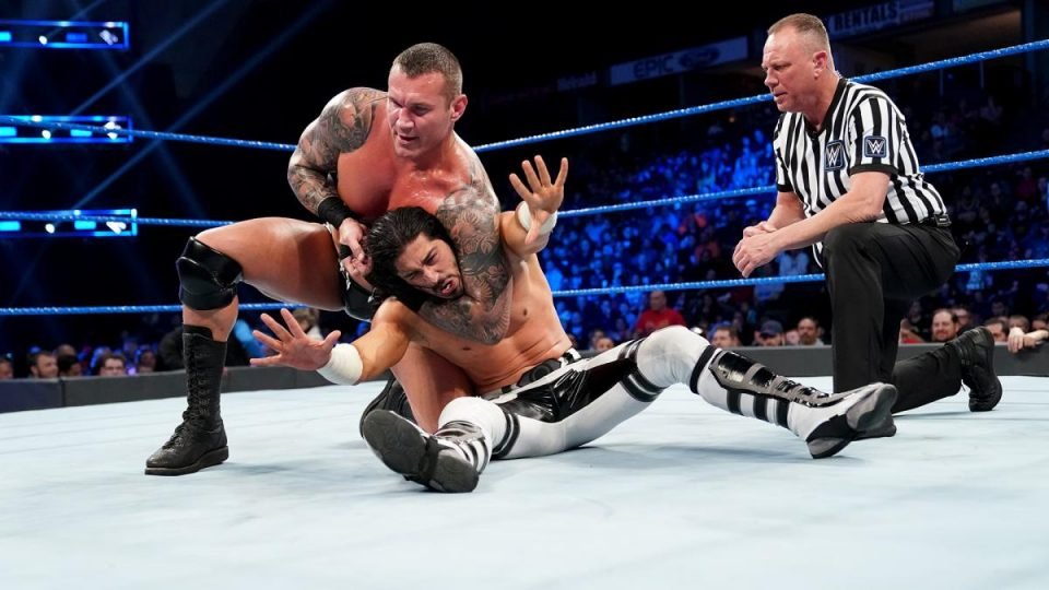 Mustafa Ali Gets Gnarly Black Eye From Randy Orton (PHOTO)