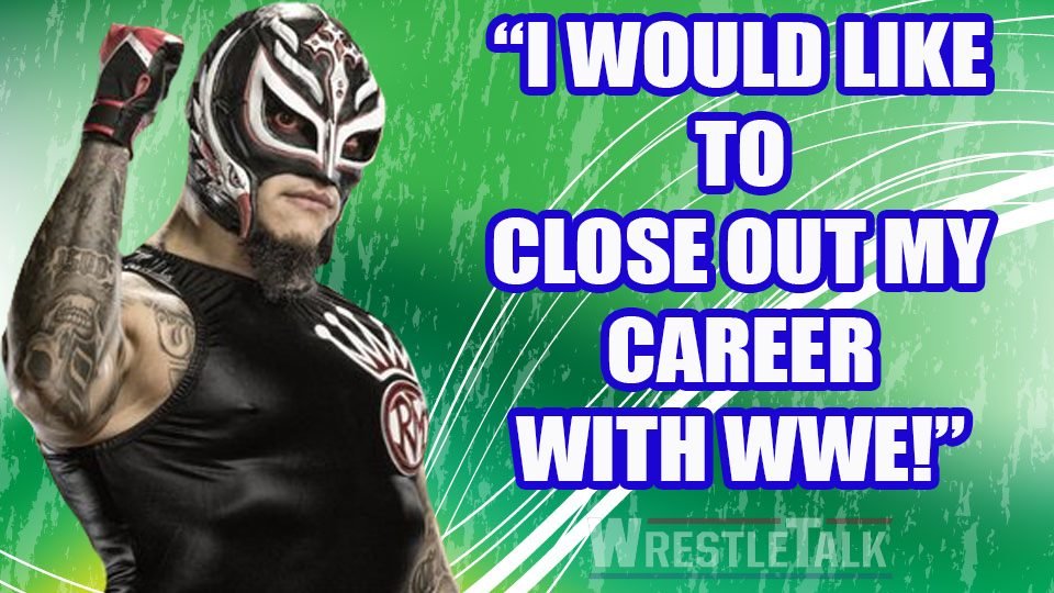 Does Rey Mysterio Want To End His Career With WWE?