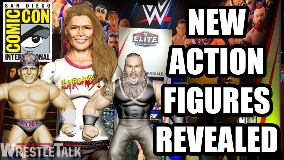 WWE Debuts New Action Figures At San Diego Comic Con