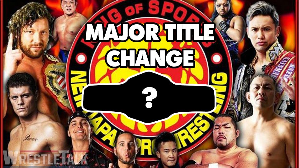 Major NJPW Title Change At Kizuna Road