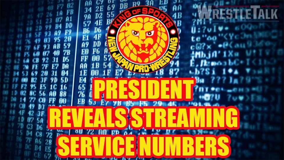 NJPW President Reveals Streaming Service Numbers