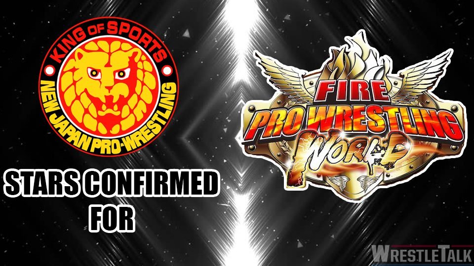 New Japan Stars REVEALED For Cover Of Fire Pro Wrestling World