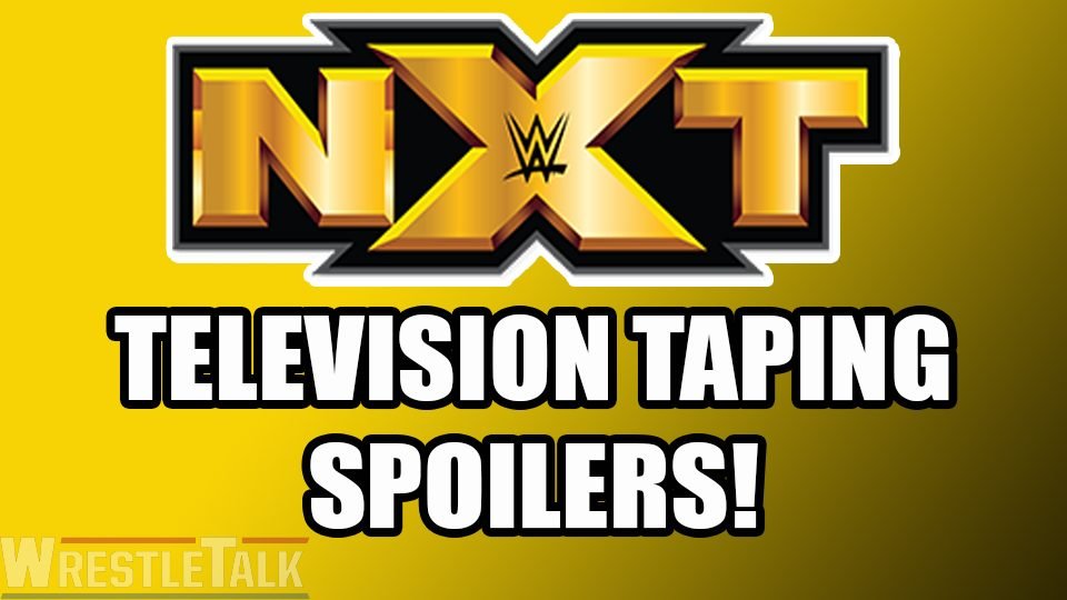 NXT Television Taping SPOILERS!