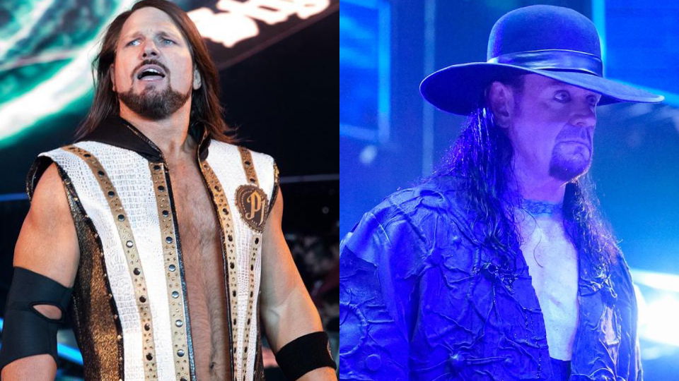 The Undertaker Requested To Work With AJ Styles Due To Shawn Michaels ...