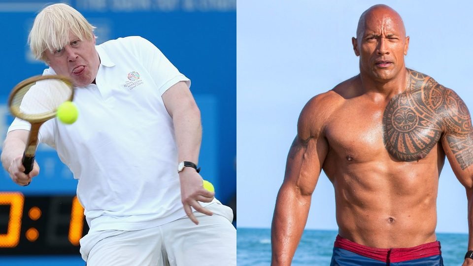 The Rock Claims UK Prime Minister Boris Johnson Is His Cousin