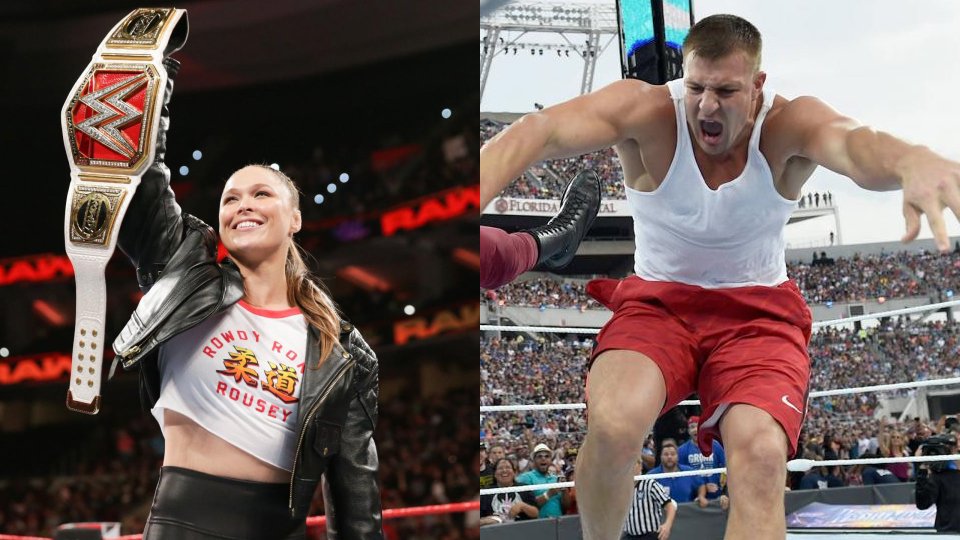 Report: WWE Wanted Rob Gronkowski To Debut Like Ronda Rousey