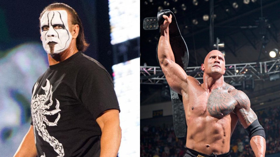 WWE Tried To Book WrestleMania Match Between Sting & The Rock