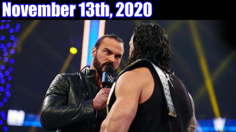 WWE SMACKDOWN Highlights – 11/13/20